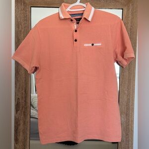 Men's Orange Polo Shirt